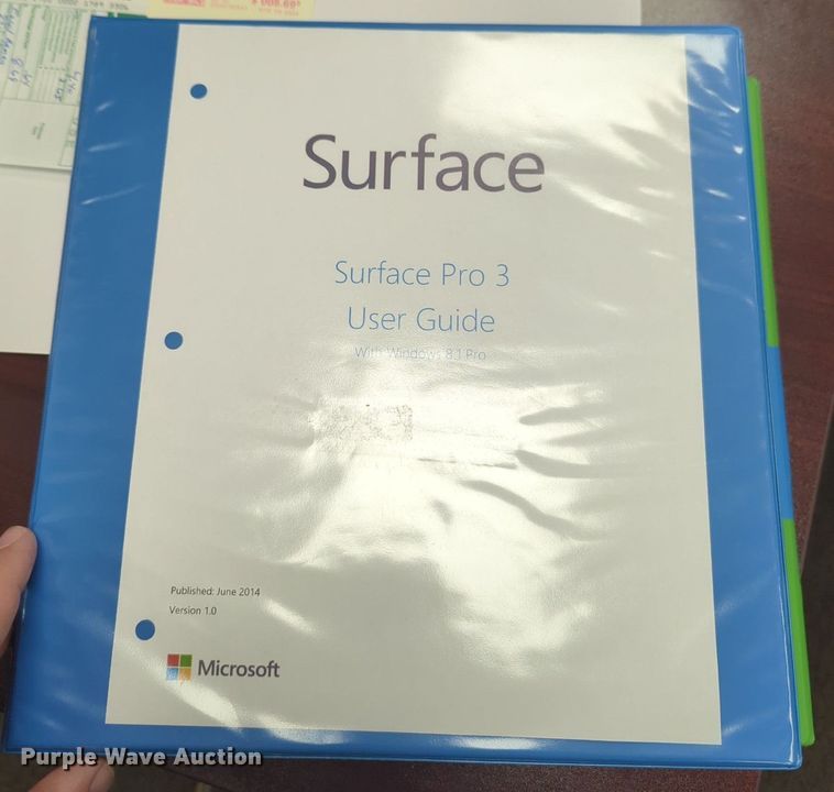 image for item NZ9540 Microsoft Surface Pro 3 tablet