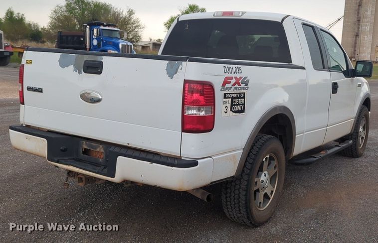 image for item NZ9548 2006 Ford F150 SuperCab pickup truck