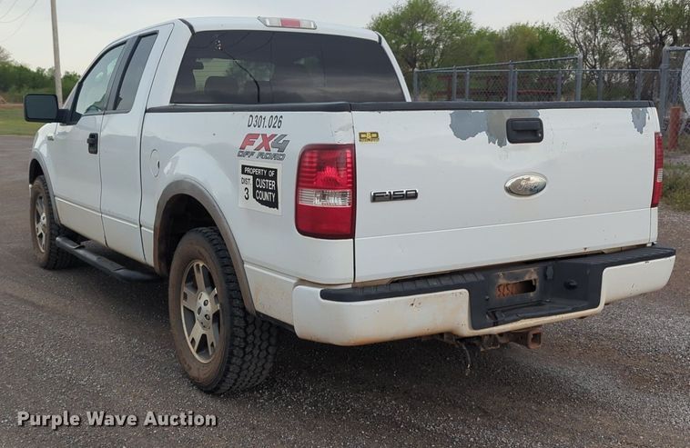 image for item NZ9548 2006 Ford F150 SuperCab pickup truck