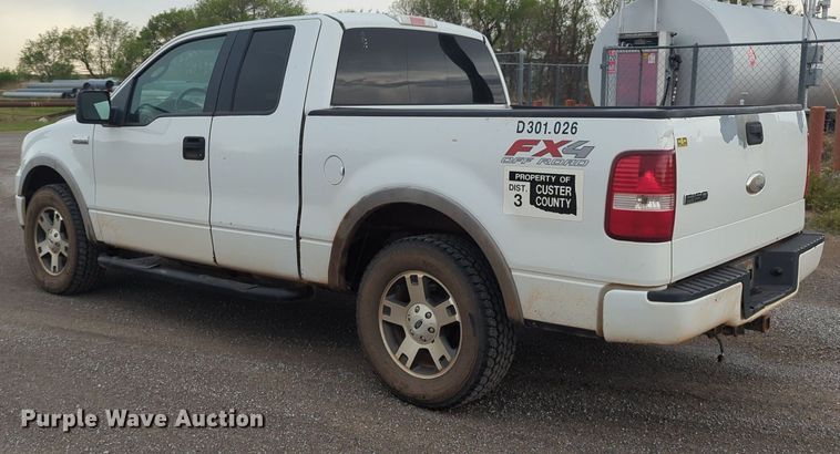 image for item NZ9548 2006 Ford F150 SuperCab pickup truck