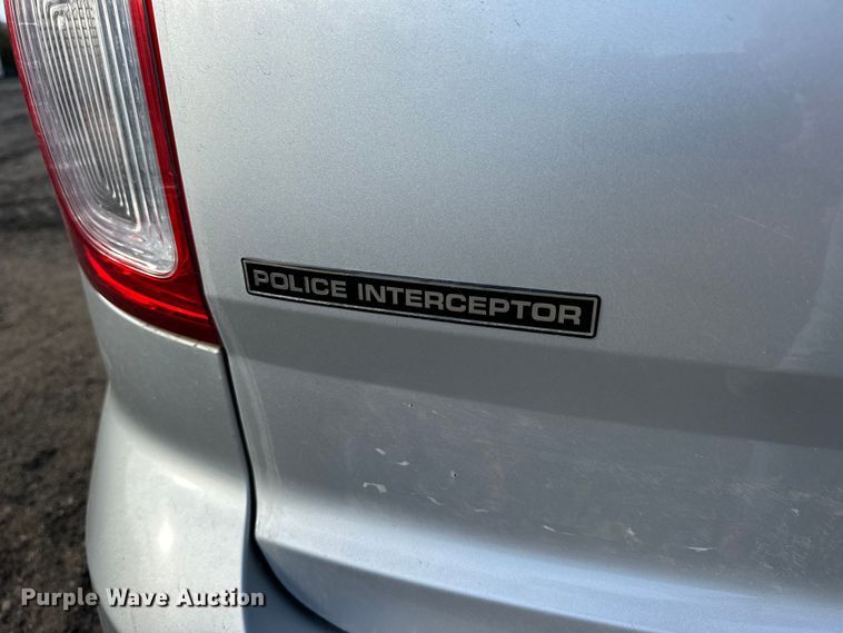 image for item OE9069 2013 Ford Explorer Police Interceptor SUV