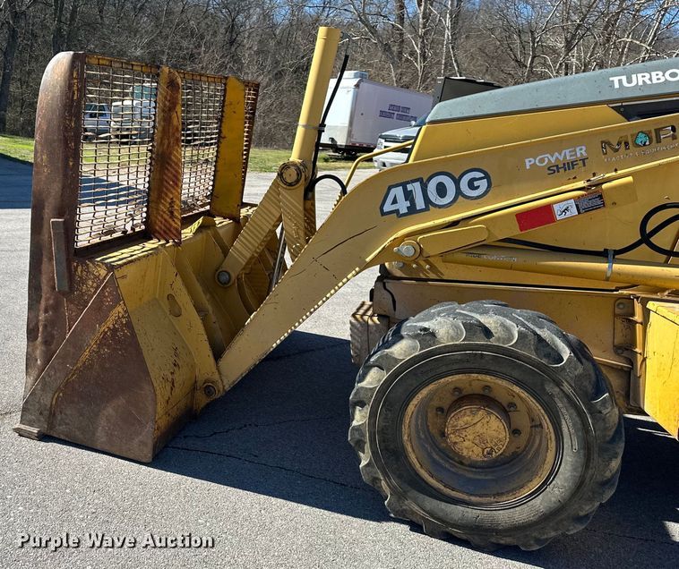 image for item OF9376 2002 John Deere 410G backhoe