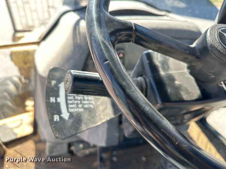 image for item OF9376 2002 John Deere 410G backhoe