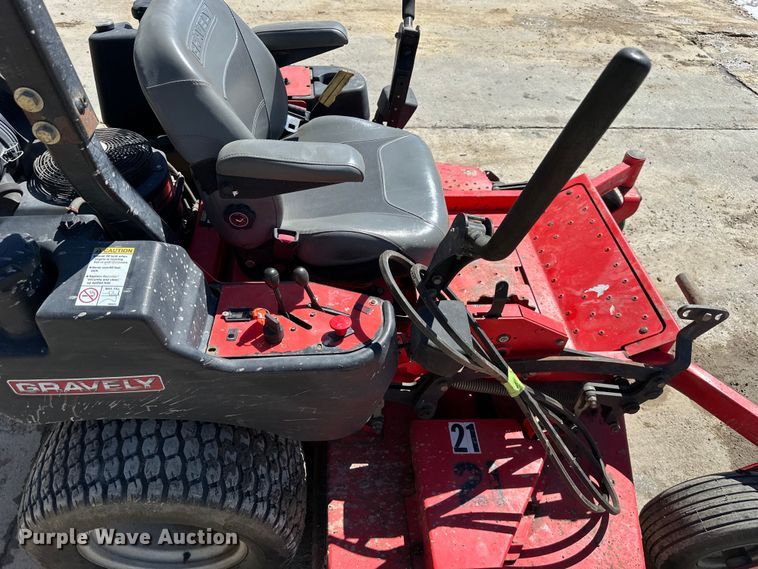 image for item OF9382 Gravely Pro Turn Commercial  ZTR lawn mower