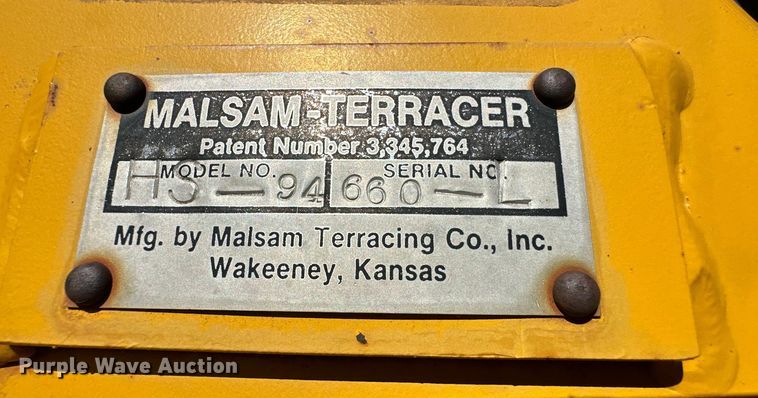 image for item OI9313 Malsam-Terracer HS-94 belt terracer