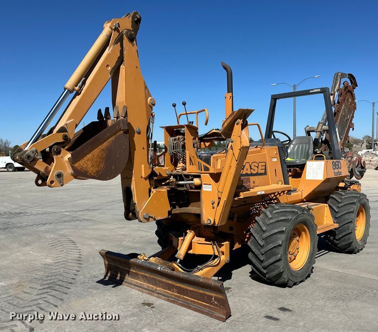 image for item OI9332 Case 860 Turbo trencher