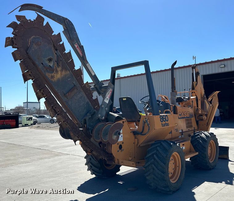 image for item OI9332 Case 860 Turbo trencher