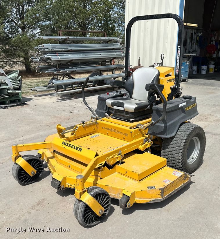 image for item OI9380 Hustler Super Z Hyperdrive ZTR lawn mower