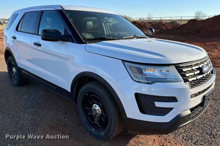 image for item OM9301 2017 Ford Explorer Police Interceptor SUV