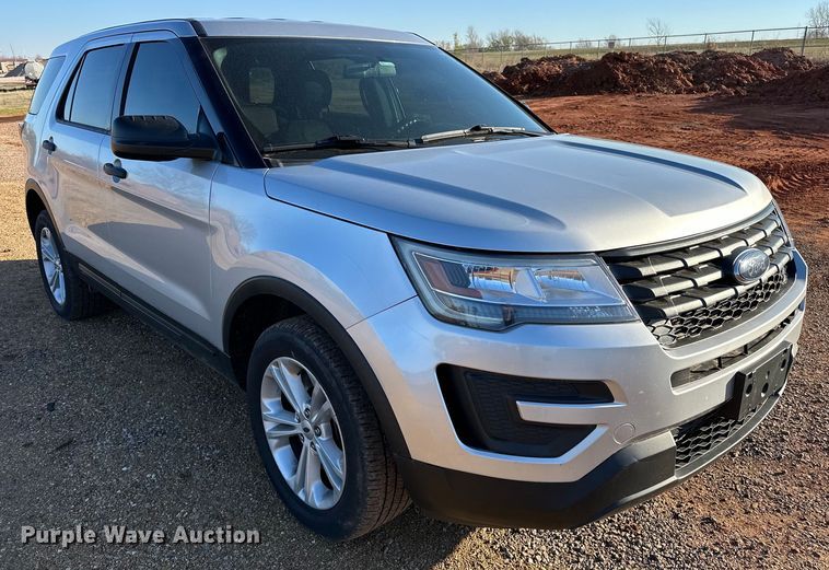 image for item OM9302 2018 Ford Explorer Police Interceptor SUV