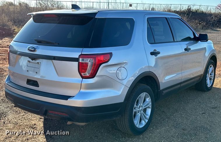 image for item OM9302 2018 Ford Explorer Police Interceptor SUV