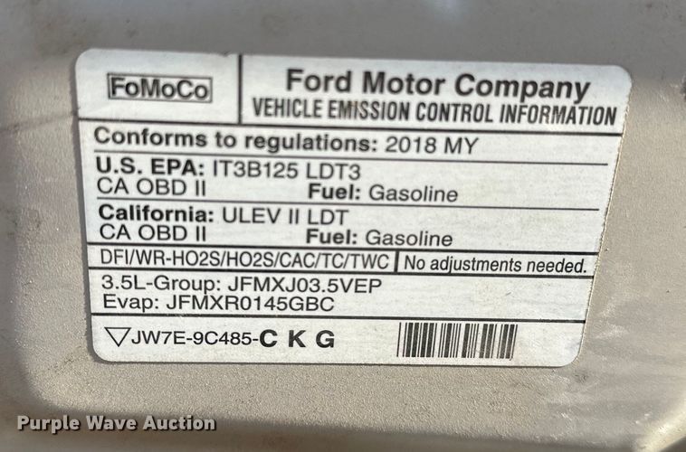 image for item OM9302 2018 Ford Explorer Police Interceptor SUV