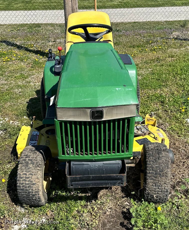 image for item OM9314 John Deere 320 lawn mower