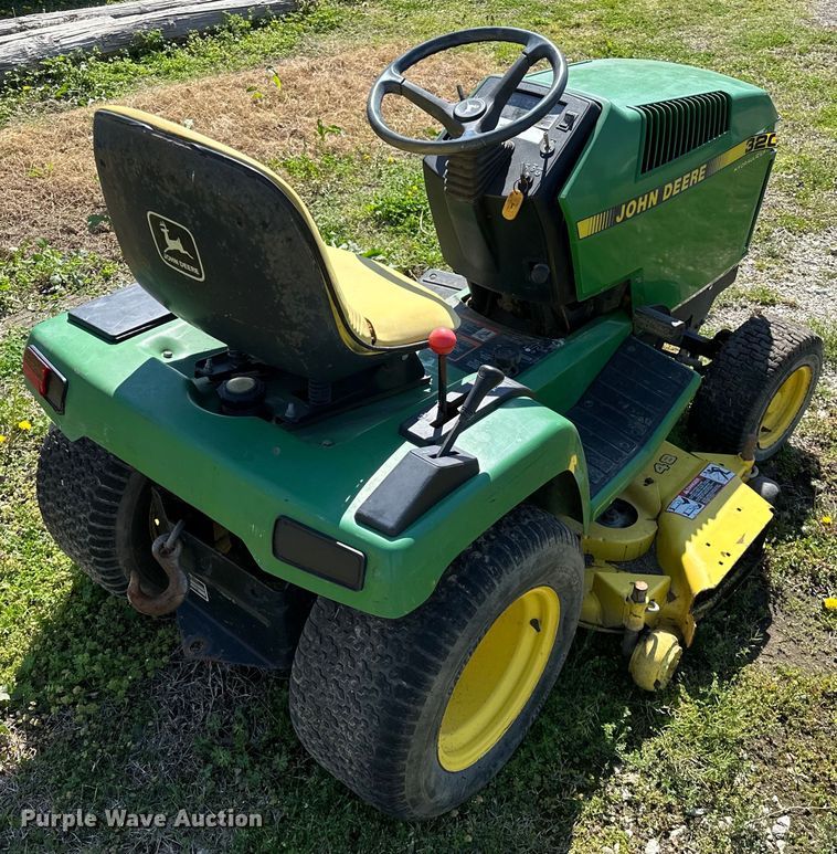 image for item OM9314 John Deere 320 lawn mower