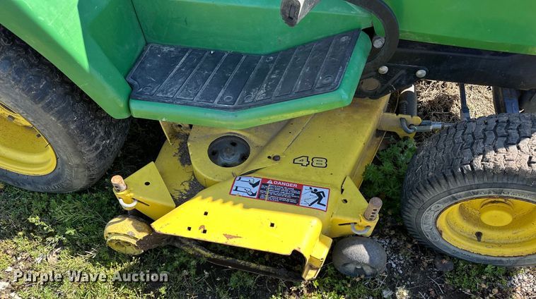image for item OM9314 John Deere 320 lawn mower