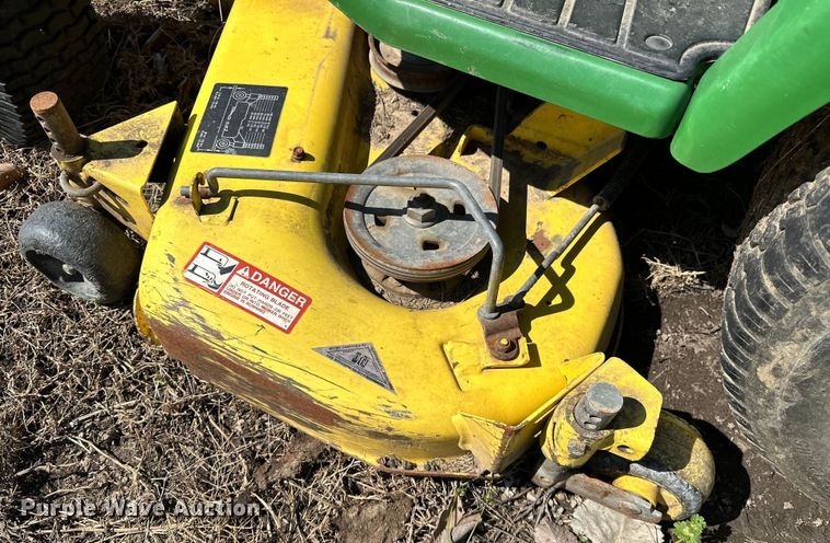 image for item OM9314 John Deere 320 lawn mower