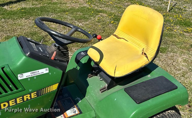 image for item OM9314 John Deere 320 lawn mower