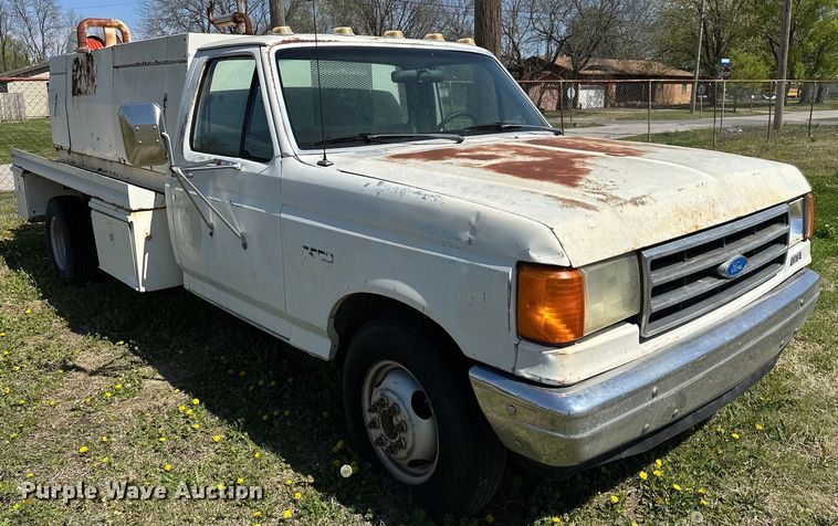 image for item OM9316 1988 Ford F350 sewer jetter truck