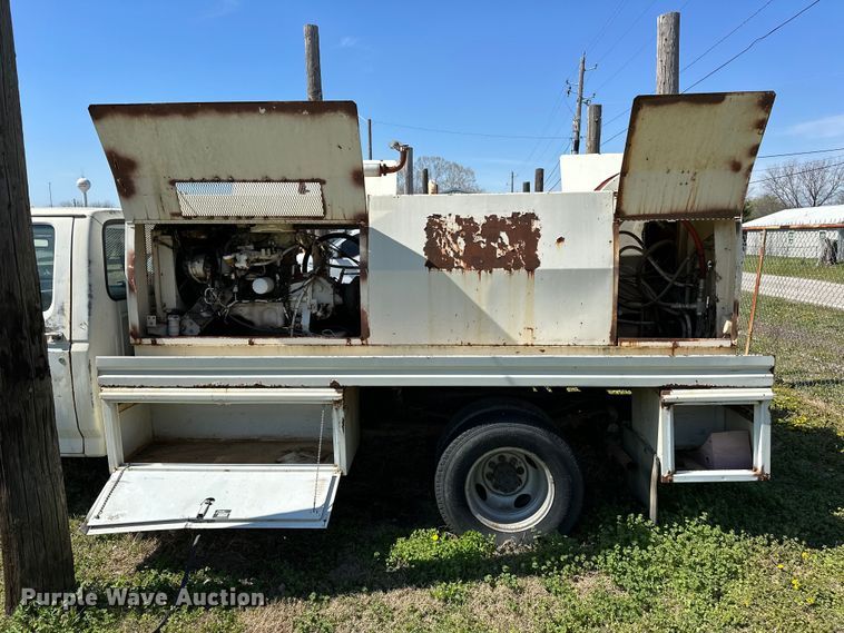 image for item OM9316 1988 Ford F350 sewer jetter truck