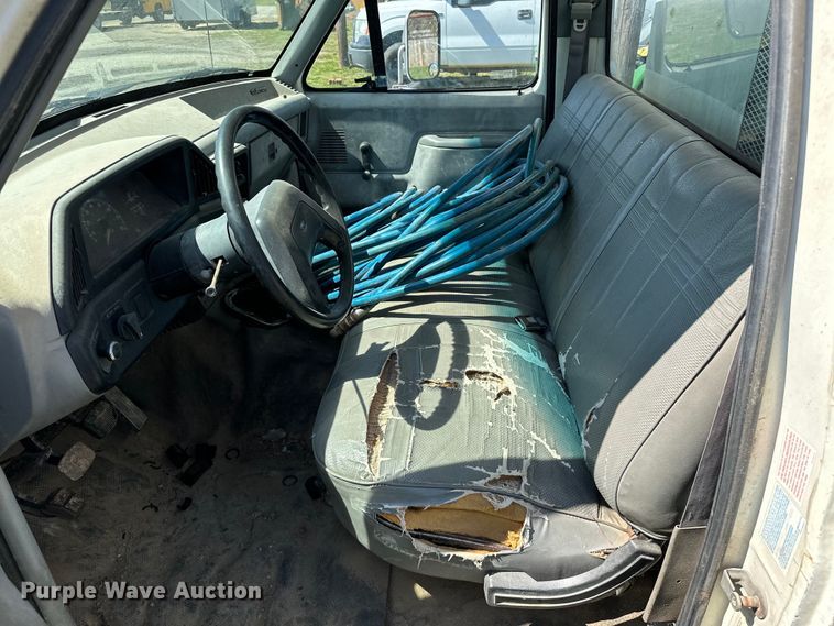 image for item OM9316 1988 Ford F350 sewer jetter truck