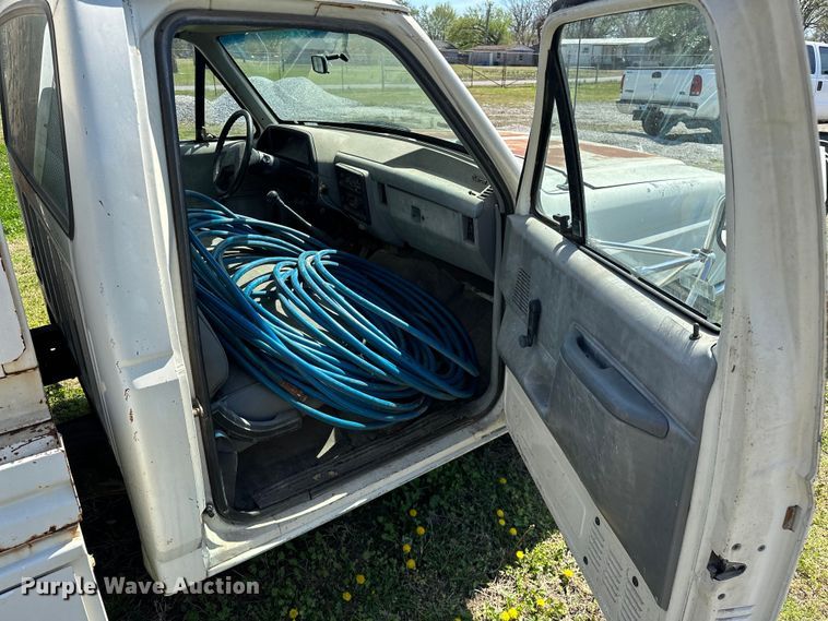 image for item OM9316 1988 Ford F350 sewer jetter truck