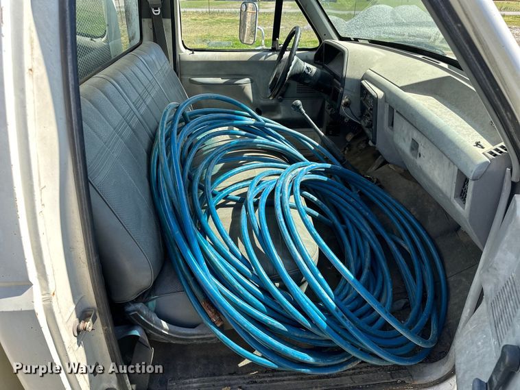 image for item OM9316 1988 Ford F350 sewer jetter truck