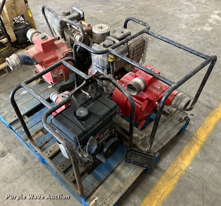 image for item OM9380 (3) trash pumps 