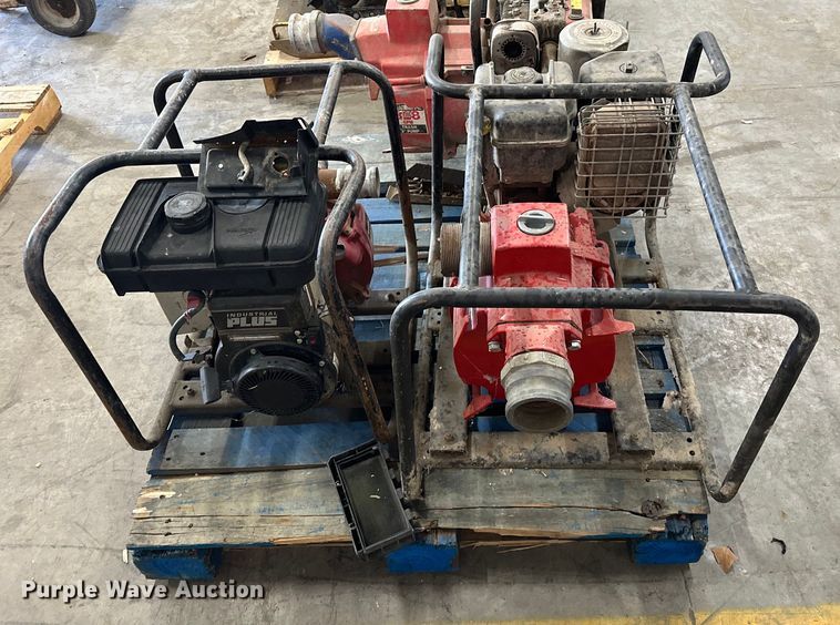 image for item OM9380 (3) trash pumps 