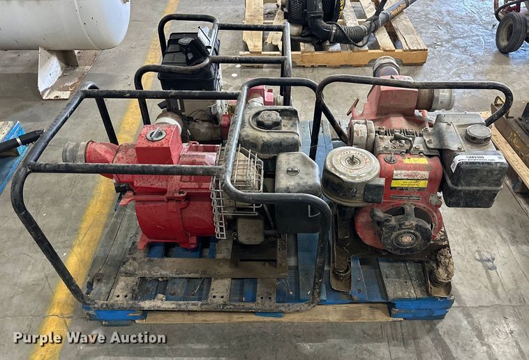 image for item OM9380 (3) trash pumps 