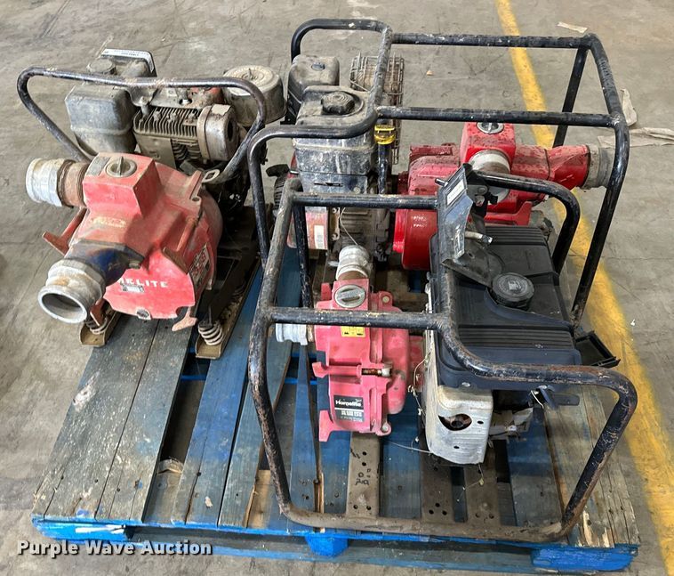 image for item OM9380 (3) trash pumps 