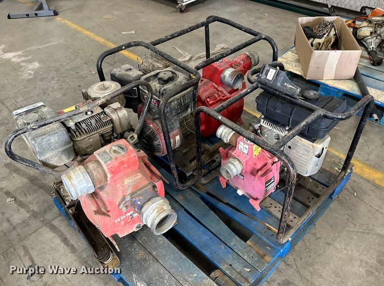 image for item OM9380 (3) trash pumps 