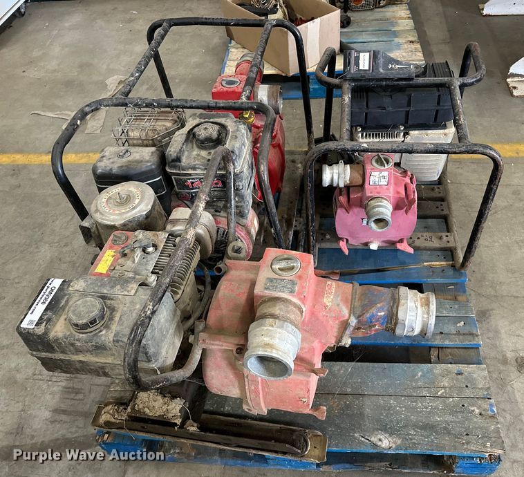image for item OM9380 (3) trash pumps 
