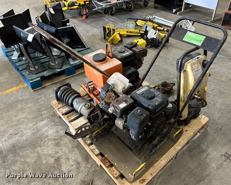 image for item OM9381 (2) plate compactors 