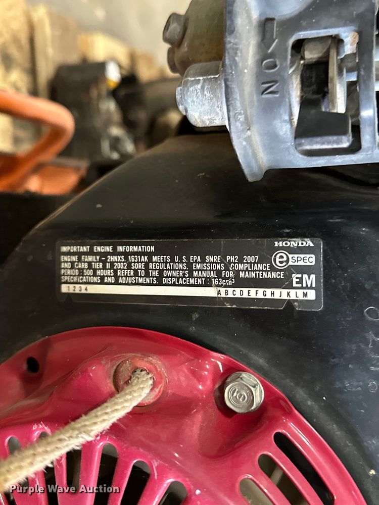 image for item OM9381 (2) plate compactors 