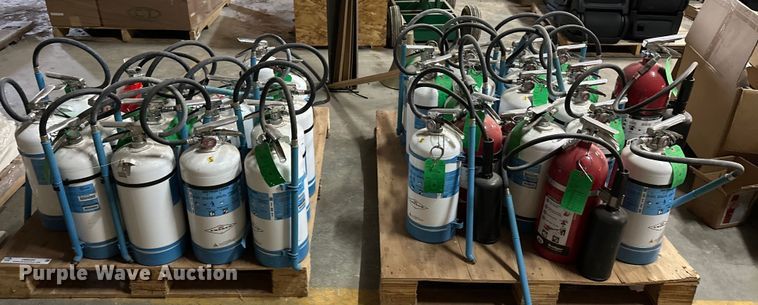 image for item OM9394 (34) fire extinguishers