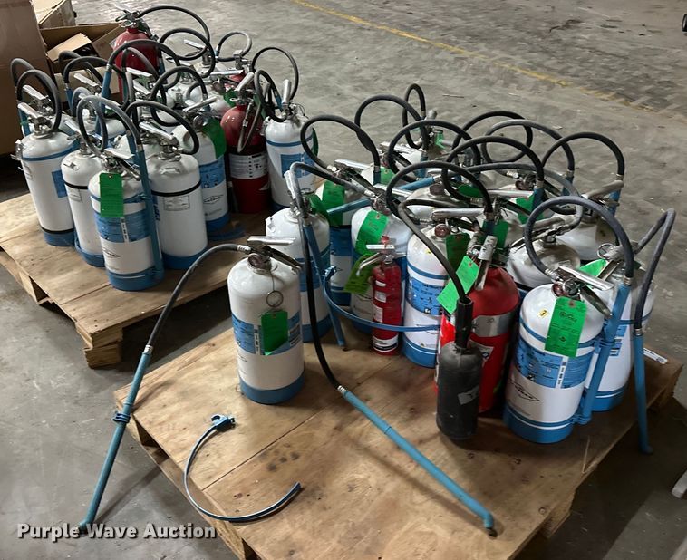 image for item OM9394 (34) fire extinguishers