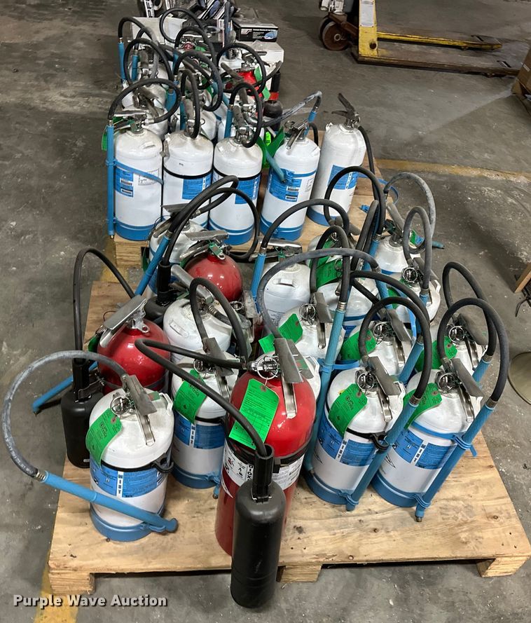 image for item OM9394 (34) fire extinguishers