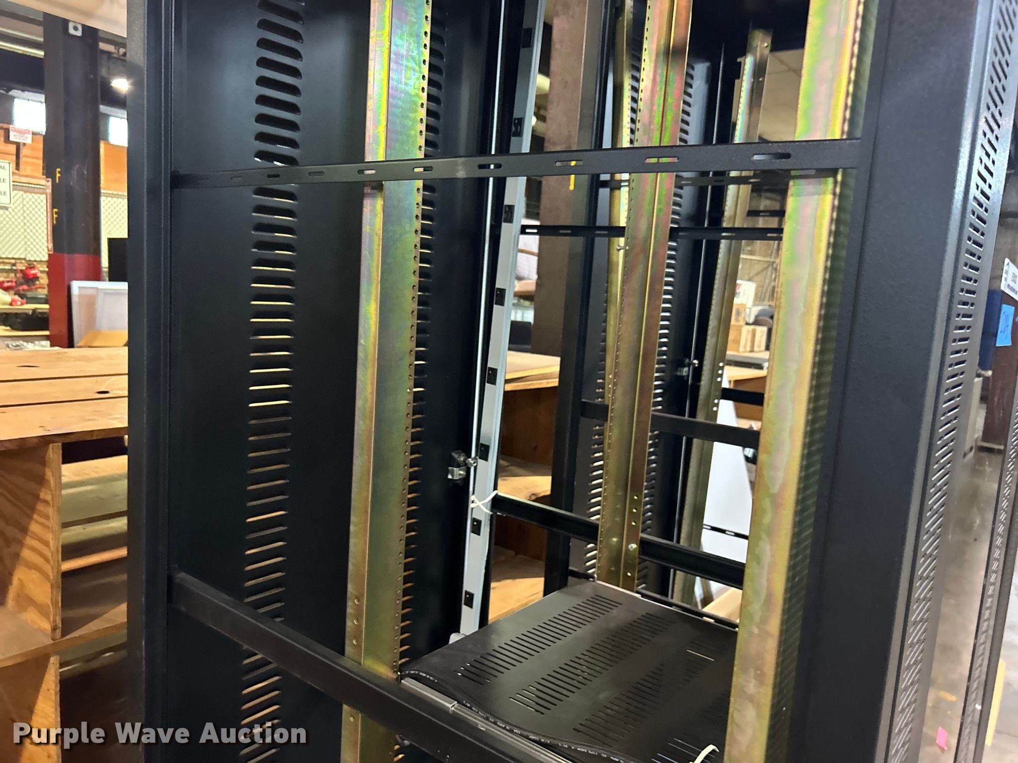 (2) server racks in Tulsa, OK | Item EG0323 sold | Purple Wave