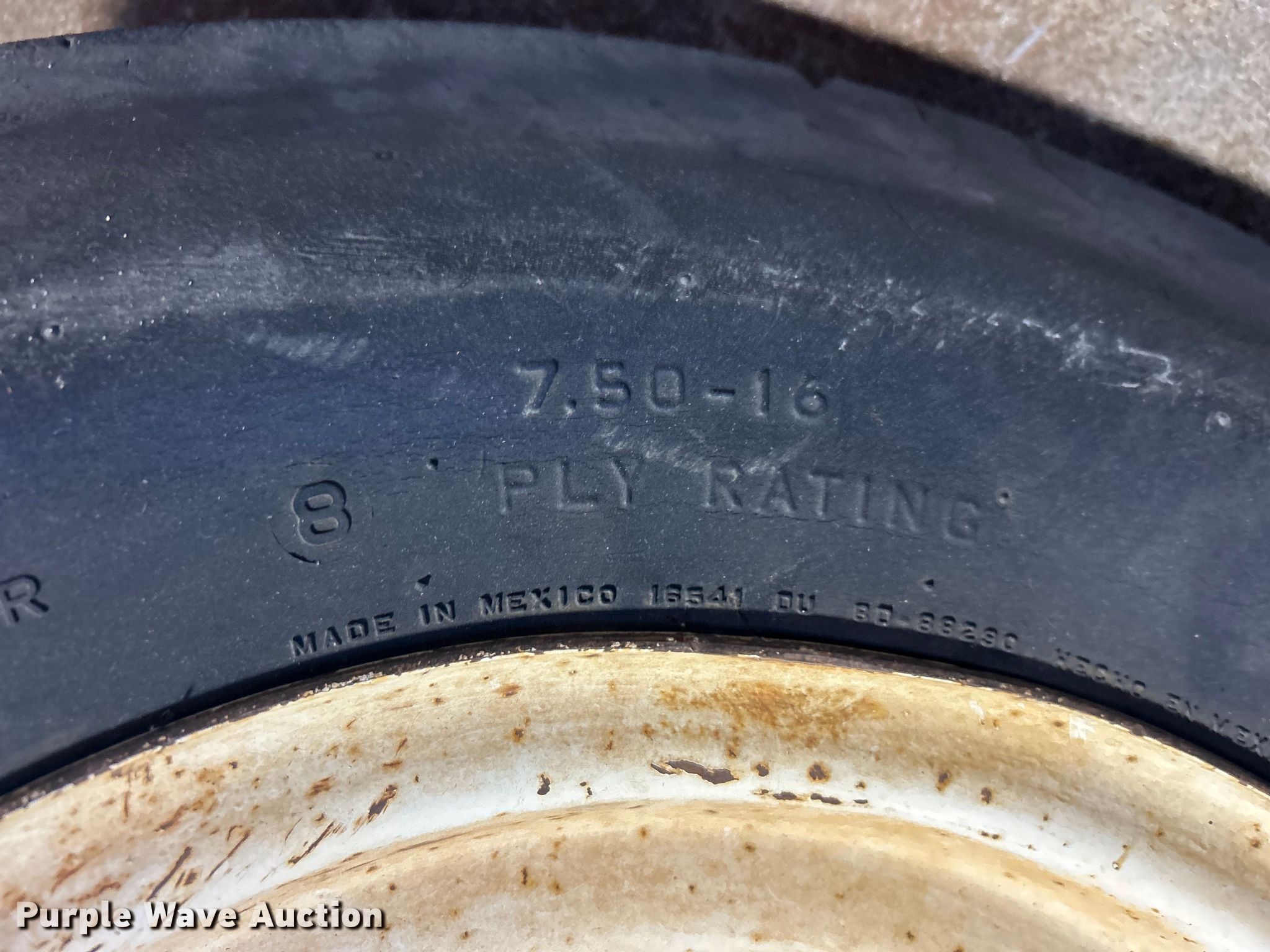 Firestone tire and wheel in Tulsa, OK Item EG0333 for sale Purple Wave