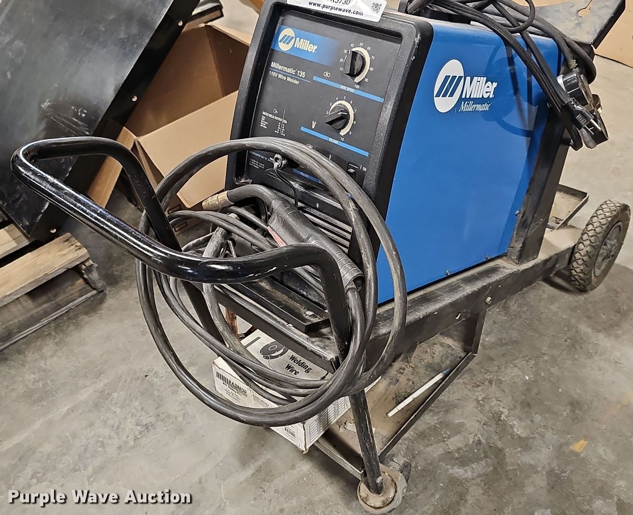 Miller Millermatic 135 welder in Minneapolis, KS Item EK5730 for sale