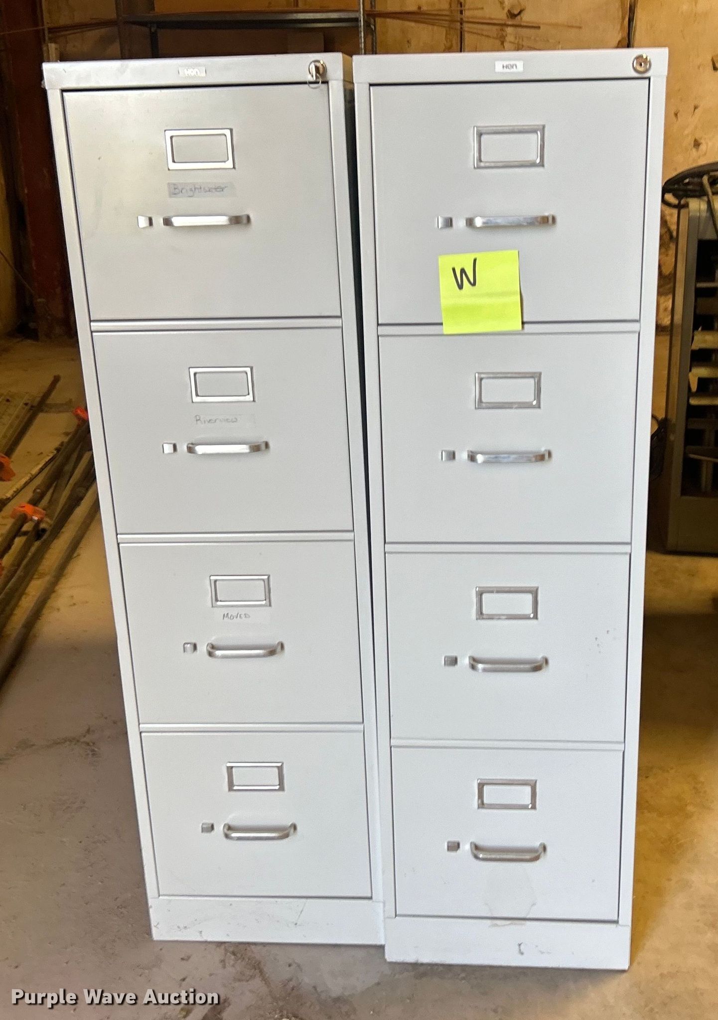 (3) four drawer file in Tulsa, OK Item NB9366 for sale