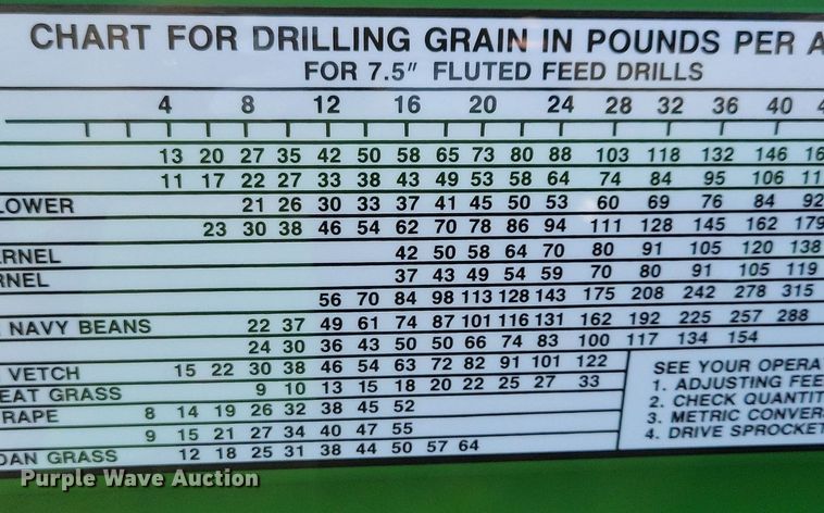 image for item DG0588 John Deere 450 grain drill