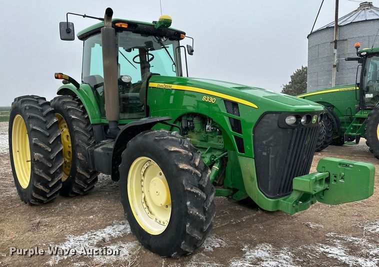 2007 John Deere 8330 MFWD tractor in Spearman, TX Item DG4330 for