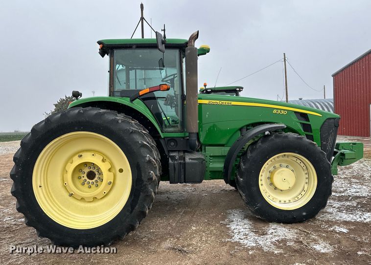 image for item DG4330 2007 John Deere 8330 MFWD tractor