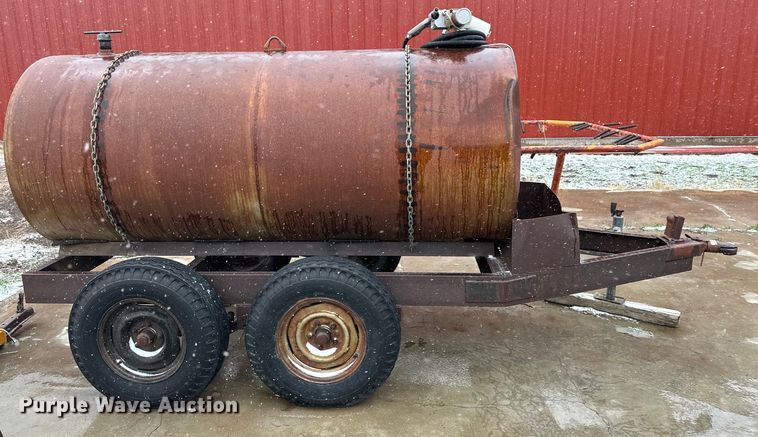 image for item DG4331 Shop built tank trailer