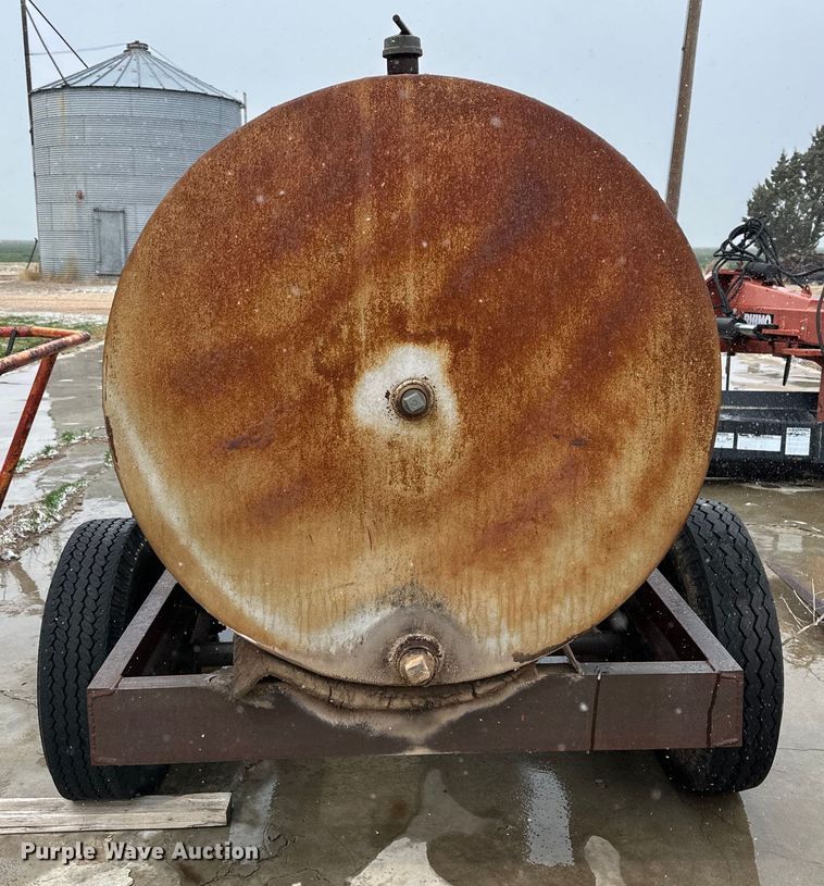 image for item DG4331 Shop built tank trailer