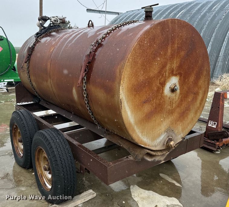 image for item DG4331 Shop built tank trailer