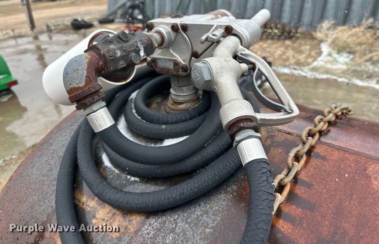 image for item DG4331 Shop built tank trailer