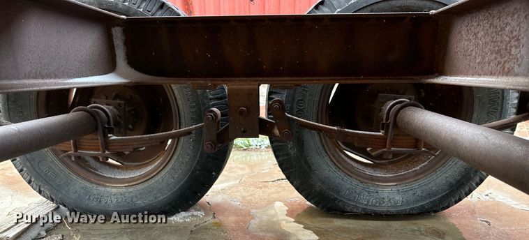 image for item DG4331 Shop built tank trailer