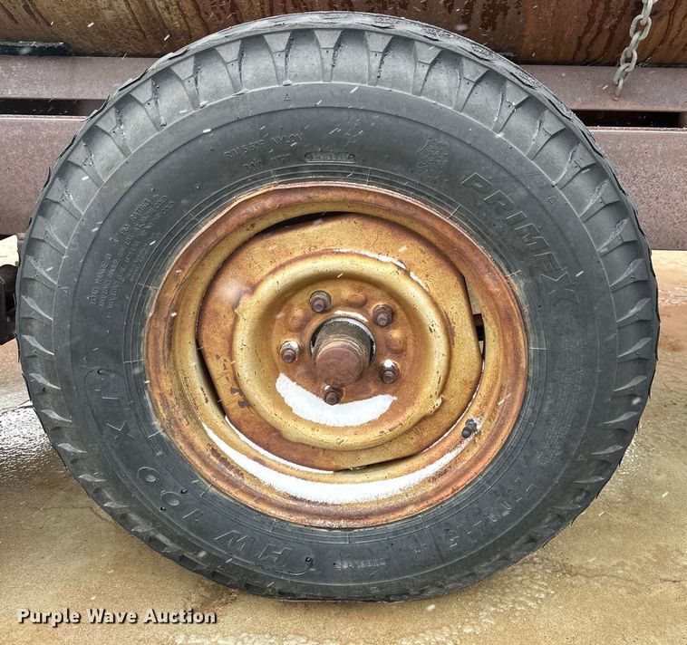 image for item DG4331 Shop built tank trailer